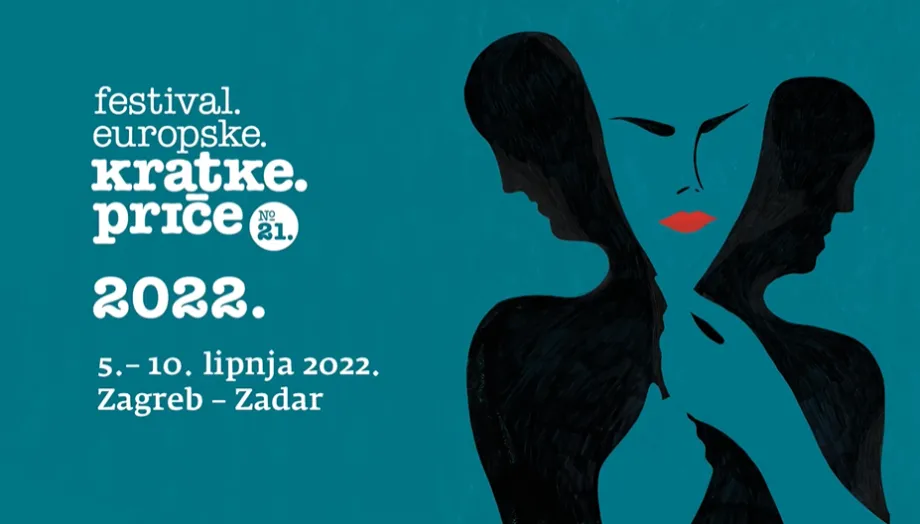 Vizual za Festival europske kratke priče s natpisom naslova Festivala i trajanjem