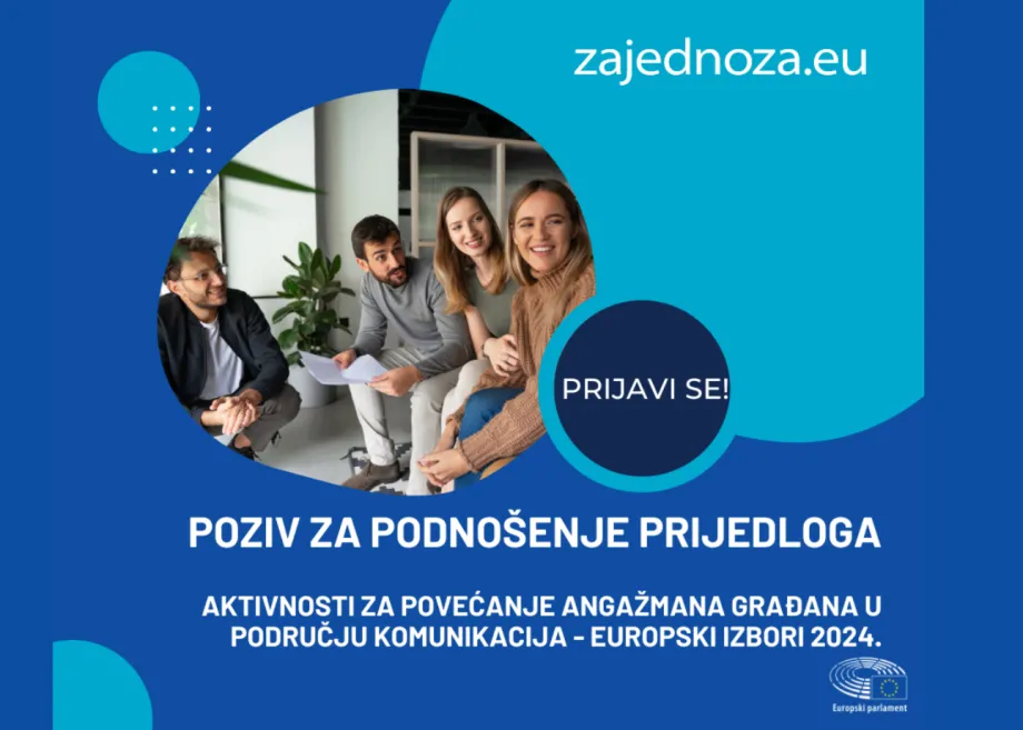 Skupina mladih ljudi sjedi zajedno