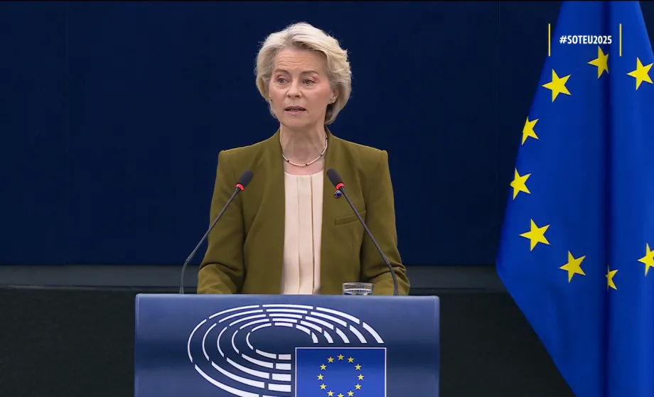 Predsjednica Europske komisije Ursula von der Leyen održala je u Europskom parlamentu govor o Stanju (Europske) Unije